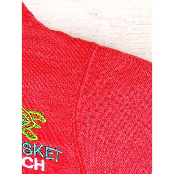 Esy Surf Co. Raspberry Color 12M Cotton/Poly Toddler Full Zip Hooded Sweater - Picture 5 of 12